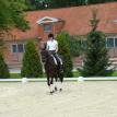 Eleanor's first ride on Diego in Verden Germany